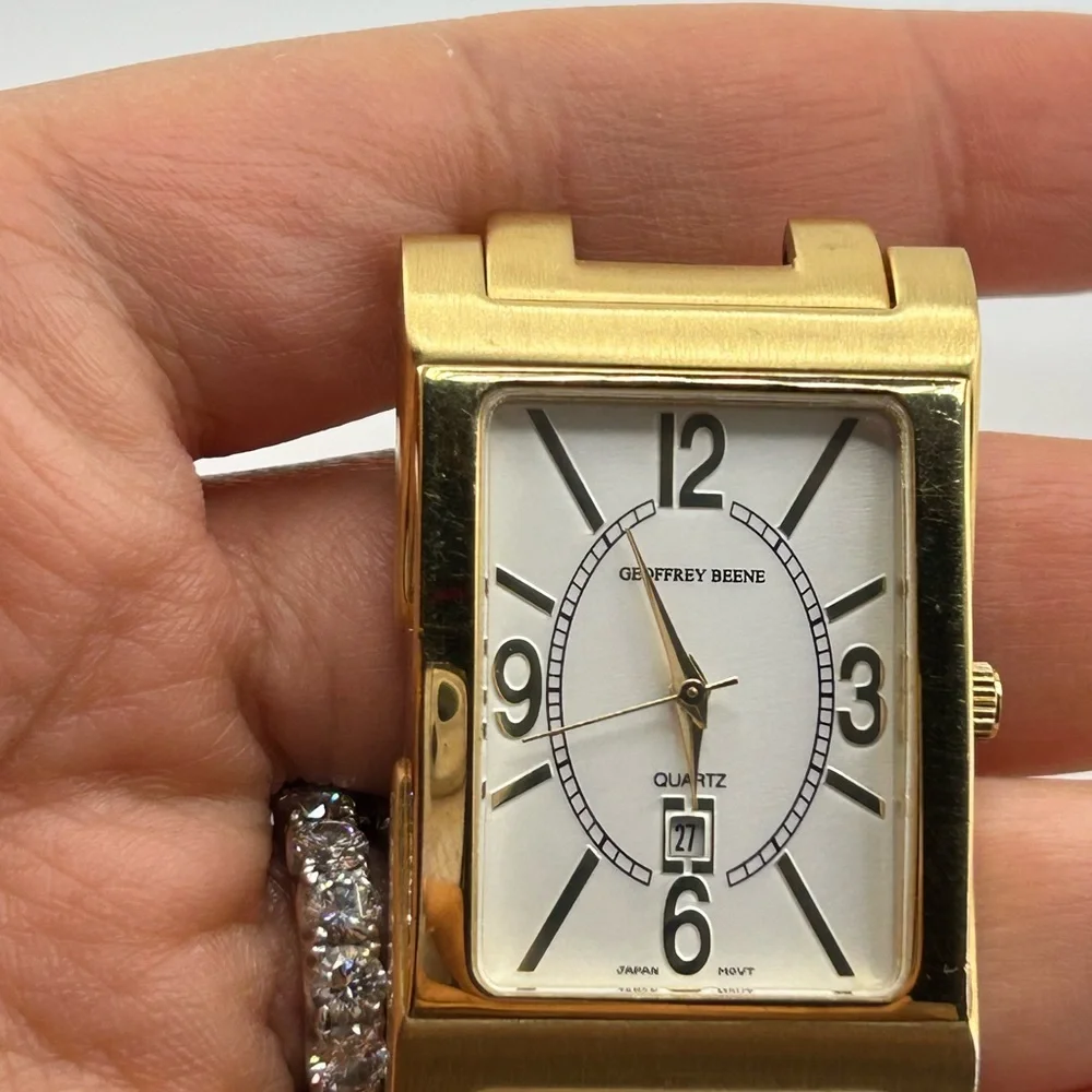 geofry beene quartz watch Dial Only #212*